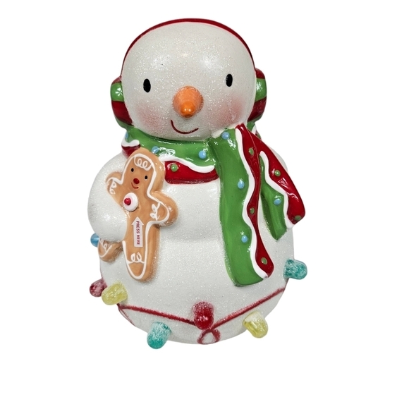 Hallmark Gumdrop Snowman 2010 Non-Working For Parts or‎ Decoration Only - Picture 1 of 8